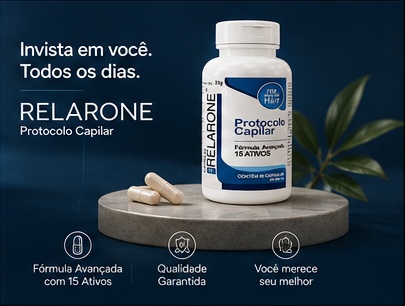RELARONE Protocolo Capilar em composição premium